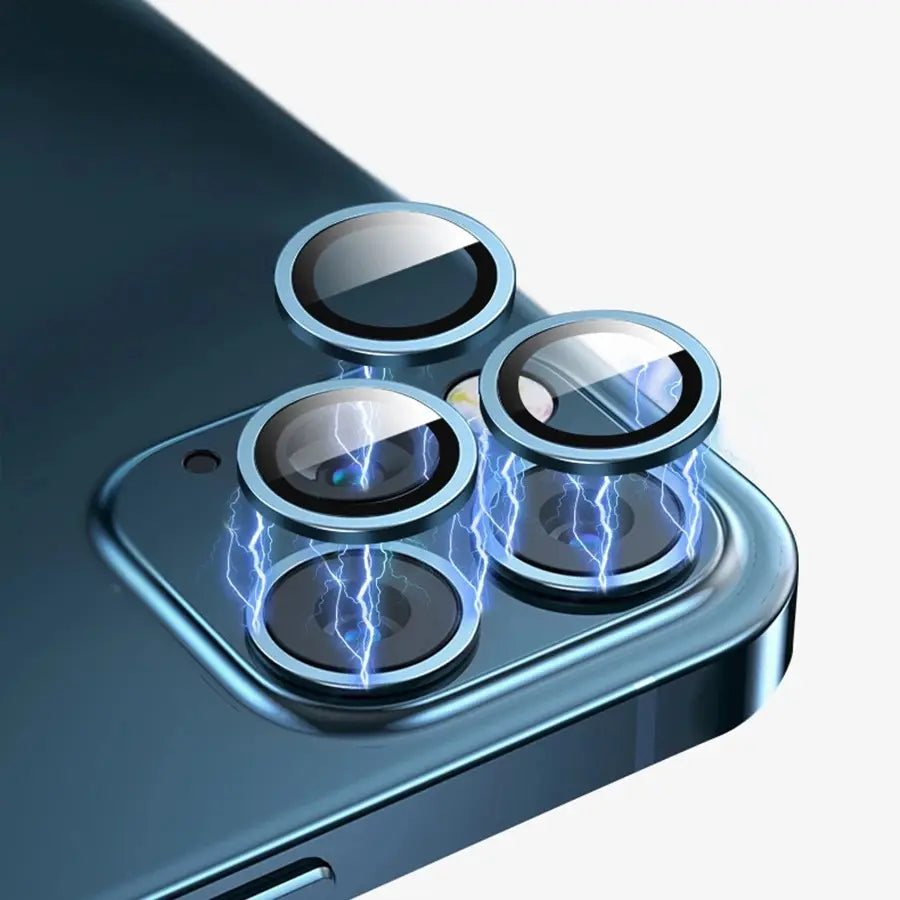 iPhone Metal Camera Rings Lens Protector